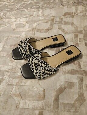 White House Black Market Lilliana Pearl Sandals